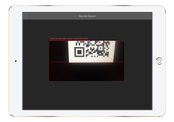 iPad Barcode Scanner