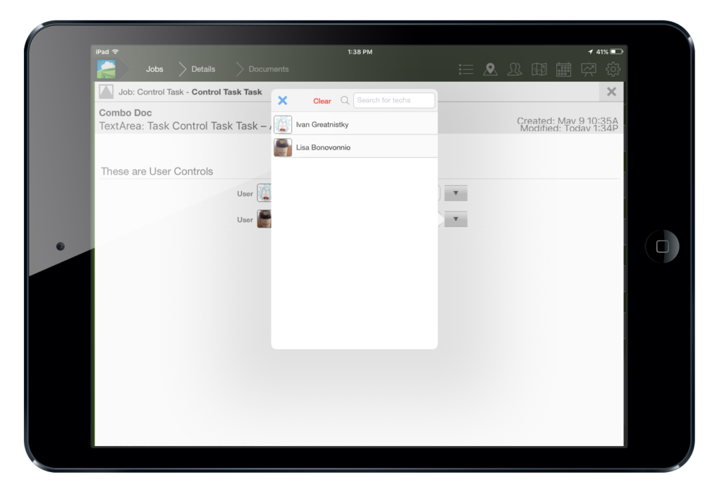User Controls – Field Squared Documentation