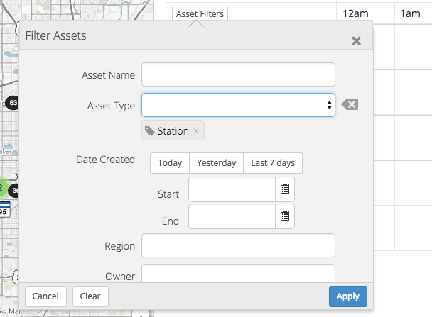 Filtering Assets